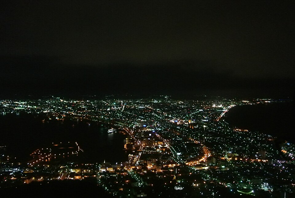 函館山ロープウェイ 夜景