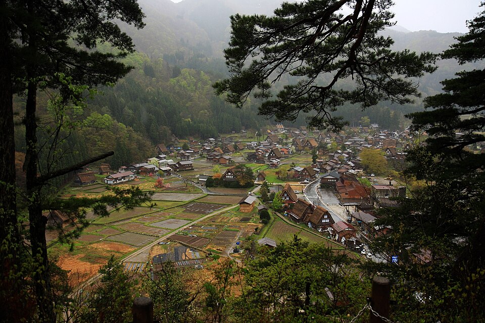 白川郷 荻町城跡展望台