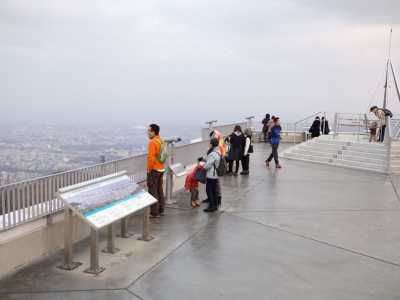 藻岩山 山頂展望台